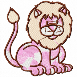 Lion Embroidery Design 11 Lion Embroidery Design 11